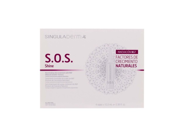 Singuladerm S.O.S Shine 4 Viales X 10,5 Ml