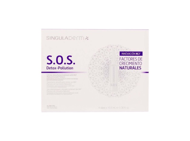 Singuladerm S.O.S Detox-Pollution 4 Viales X...