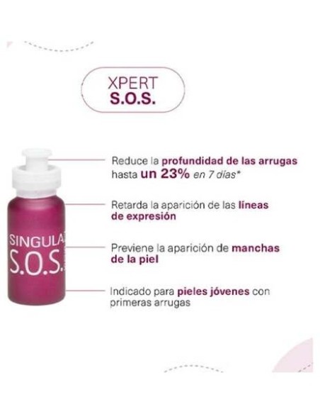Singuladerm Xpert S.O.S., 4 Viales X 10 Ml