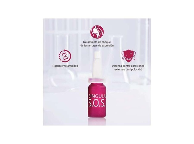 Singuladerm Xpert S.O.S., 4 Viales X 10 Ml
