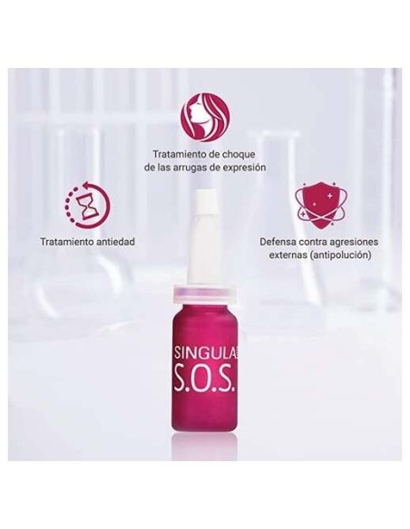 Singuladerm Xpert S.O.S., 4 Viales X 10 Ml