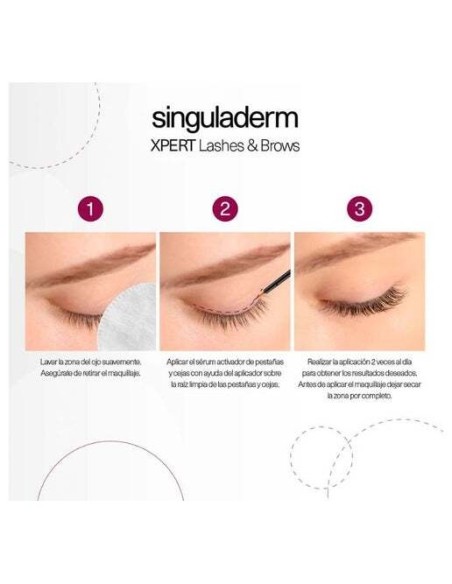 Singuladerm Xpert Lashes %26 Brows Activador De Pestañas Y Cejas 4Ml