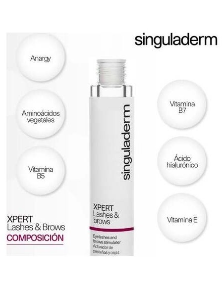 Singuladerm Xpert Lashes %26 Brows Activador De Pestañas Y Cejas 4Ml