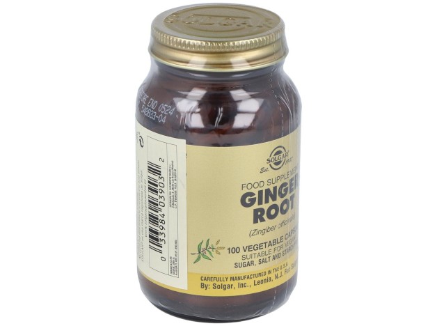 Jengibre (Zingiber Officinali.) 520Mg. Fp 100Cap.
