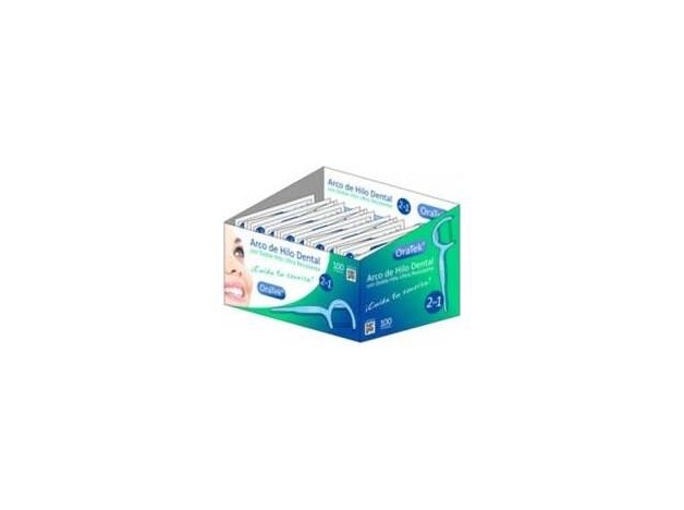 Oratek Arco Hilo Dental Doble Hilo 100 Unidades...