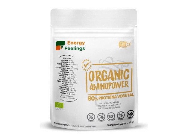 Energy Feelings Organic Aminopower 80% Neutro 500G