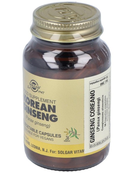 Ginseng Coreano (Panax Ginseng) 50Veg.