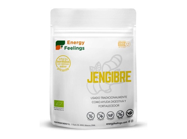 Energy Feelings Jengibre Polvo Eco Vegan Sin...