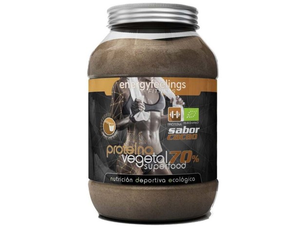 Energy Feelings Proteína Vegetal 70% Cacao 1,5Kg