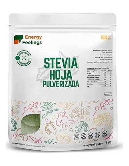 Energy Feelings Estevia Hoja Pulverizada 100G