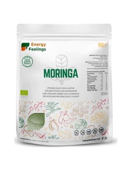 Energy Feelings Moringa Polvo Eco Vegan Sin Gluten1Kg