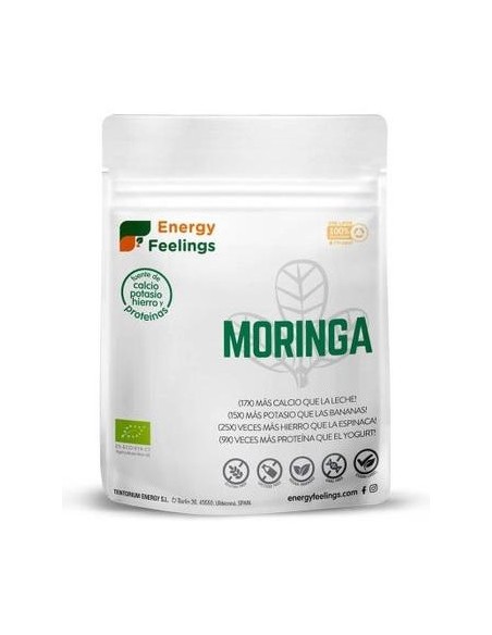 Energy Feelings Moringa Polvo Eco Vegan Sin Gluten 200G