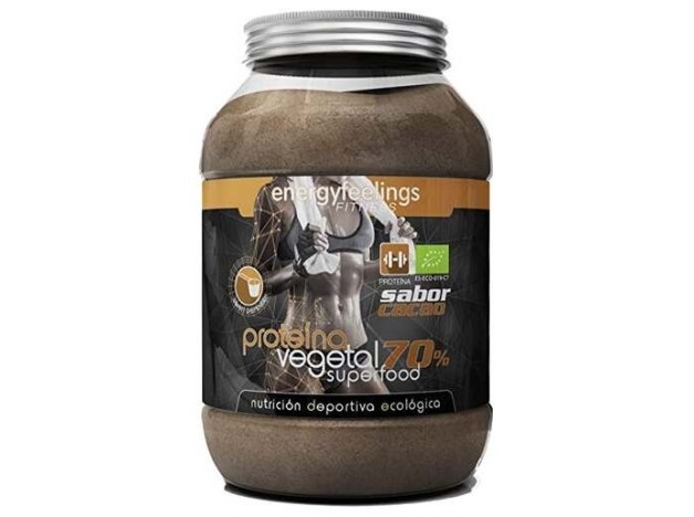 Energy Feelings Proteina Vegana 70% Cacao Eco...