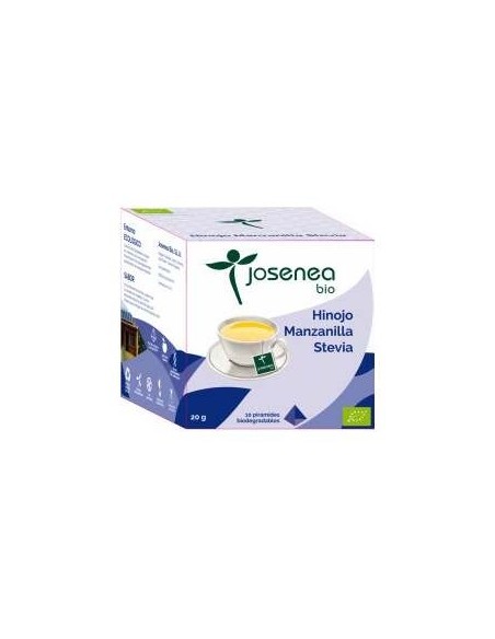 Hinojo-Manzanilla-Stevia 10Piramides Ensobrada Bio