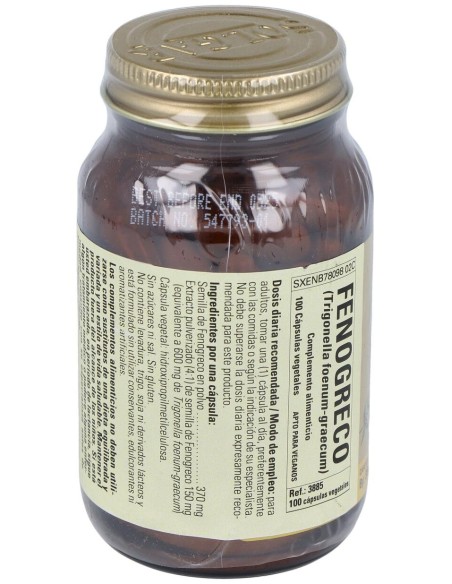 Fenogreco (Trigonella Foenum Gr.) 520Mg Fp 100Veg