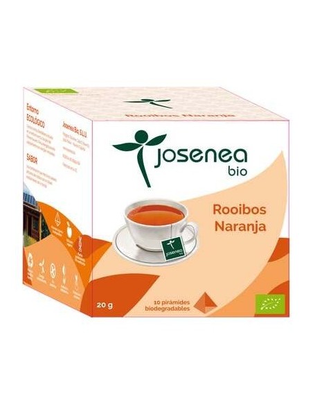 Rooibos-Naranja 10Piramides Ensobradas Bio
