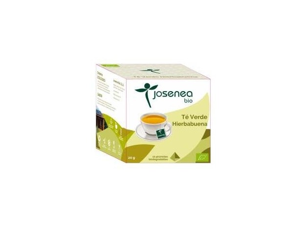 Josenea Té Verde Hierbabuena Bio 10 Pirámides...