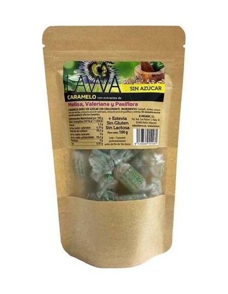 B-Organic Caramelos H.Relajantes Sin Azúcar 100G