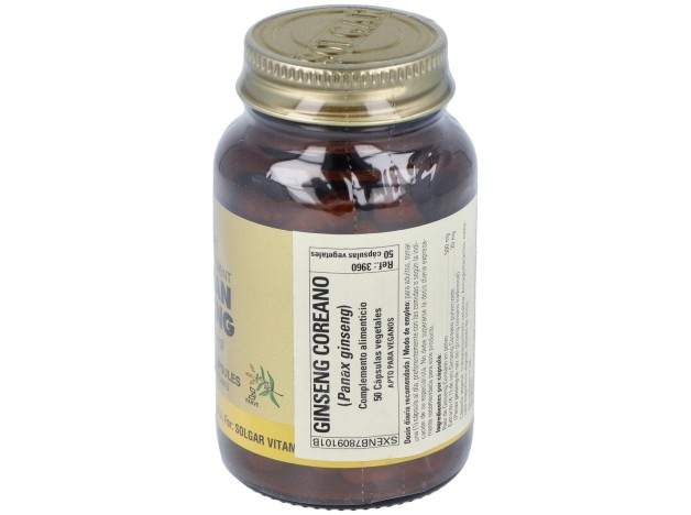 Ginseng Coreano (Panax Ginseng) 50Veg.