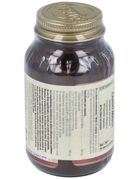 Cardo Mariano (Sylibum Marianum) 50Cap.Veg.