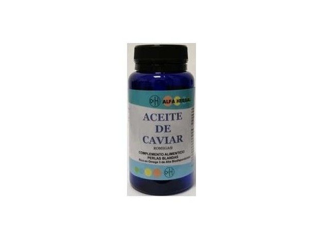 Alfa Herbal Aceite De Caviar Romega 50Caps