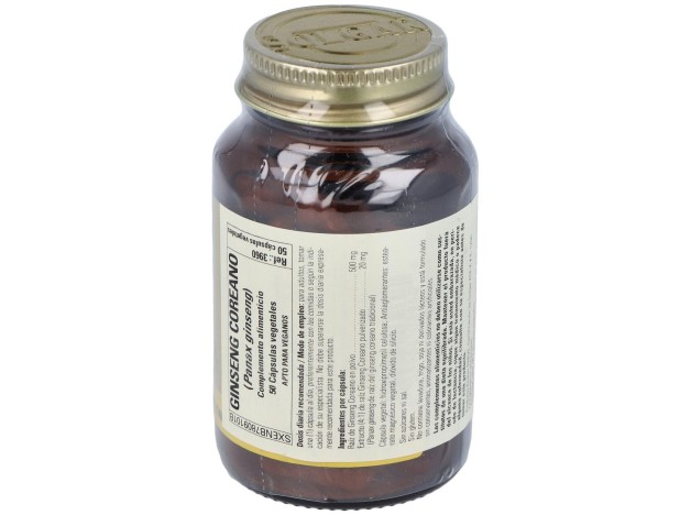 Ginseng Coreano (Panax Ginseng) 50Veg.