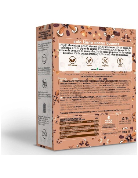 Natruly Granola De Cacao_ Coco Y Quinoa Bio 325G
