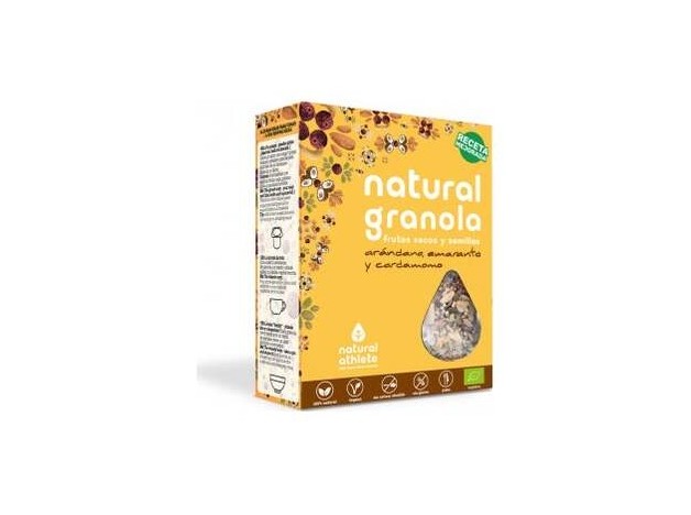 Natural Athlete Granola Arándano Cardamomo Eco...