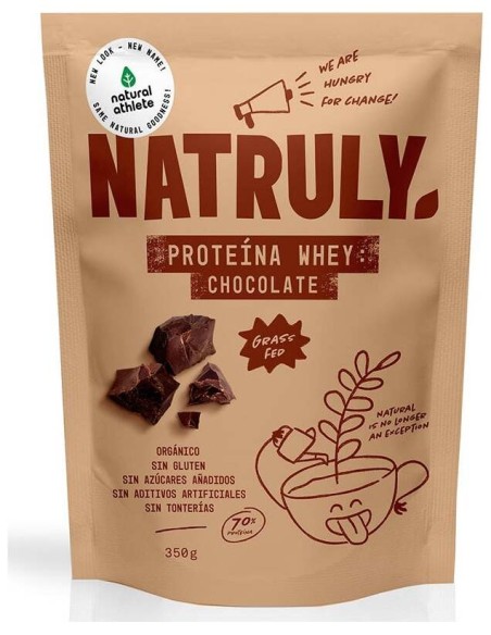 Natruly Proteina Whey 70% Chocolate Bio 350G