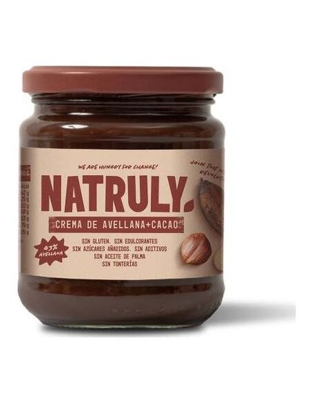 Natruly Crema De Cacao Y Avellanas 43% 300G