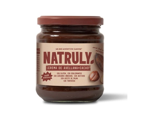 Natruly Crema De Cacao Y Avellanas 43% 300G