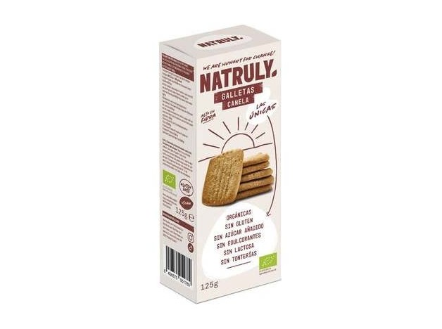 Natruly Galletas Canela Sin Gluten Bio 125G