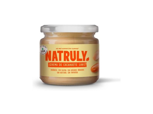 Natruly Crema Cacahuete Eco Sin Gluten 200G