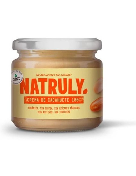 Natruly Crema Cacahuete Eco Sin Gluten 200G