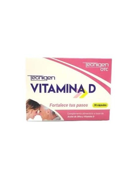 Tecnimede Tecnigen Otc Vitamina D, 30 Cápsulas