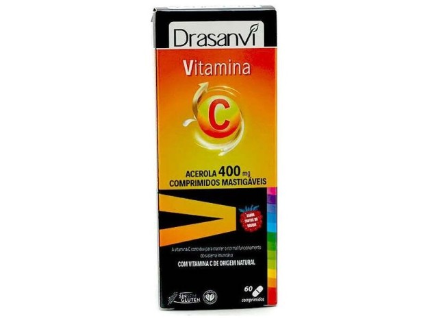 Vitamina C 400 Mg Comprimidos Masticable 60 U