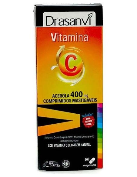 Vitamina C 400 Mg Comprimidos Masticable 60 U