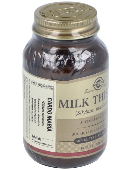 Cardo Mariano (Sylibum Marianum) 50Cap.Veg.