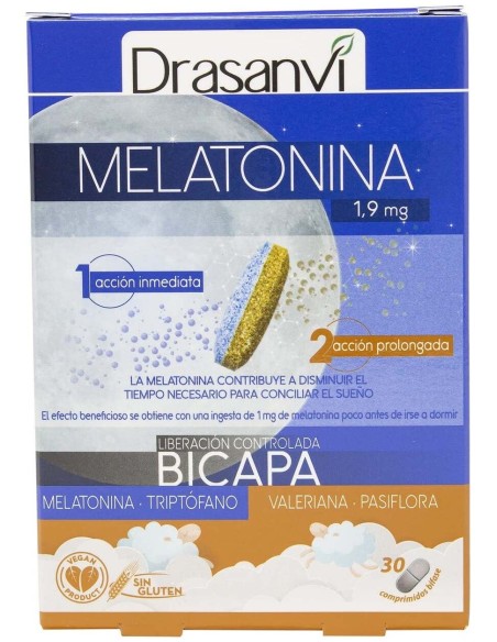 Drasanvi Melatonina Bicapa Retard 30Comp