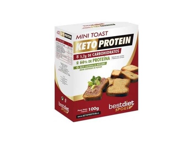 Bestdiet Mini Tostadas Ketoprotein 100G