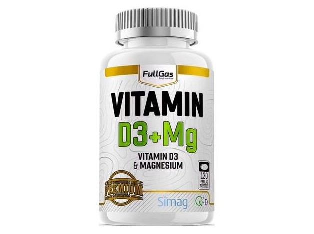 Fullgas Vitamina D3 Quali-D + Magnesio Simag...