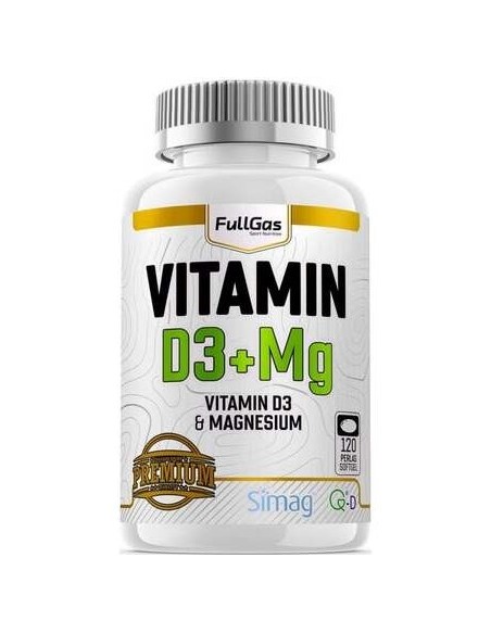 Fullgas Vitamina D3 Quali-D + Magnesio Simag 120Caps