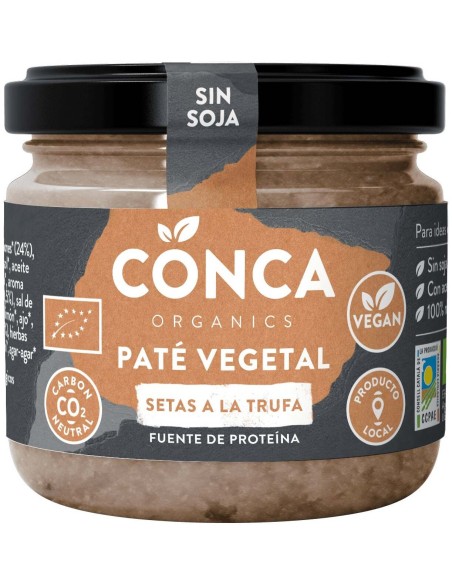 Conca Organics Pate Vegetal Setas A La Trufa Vegan 110G