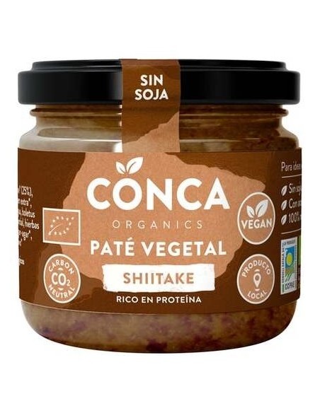Conca Organics Pate Shitake Vegetal Eco Vegan 110G