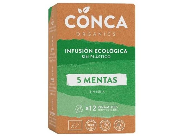 Conca Organics 5 Mentas Infusion Eco 12Uds