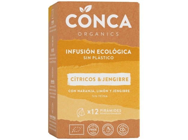 Conca Organics Citricos Y Jengibre Infusion Eco...