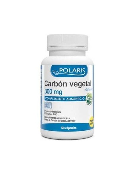 Polaris Carbon Vegetal 300Mg 50Caps
