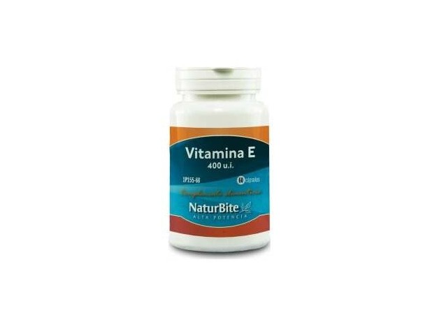 Naturbite Vitamina E 400Ui Natural 60Caps