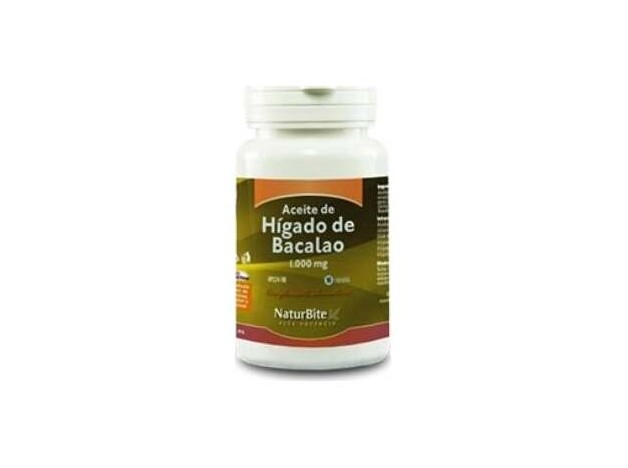 Naturbite Aceite De Higado De Bacalao 1000Mg...