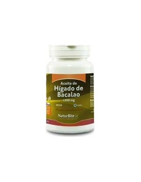 Naturbite Aceite De Higado De Bacalao 1000Mg 90Caps